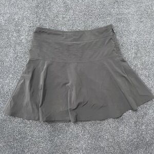 Athleta‎ Skirt Womens 4 Gray A-Line Athletic Stretch Pocket Tennis Skort Running